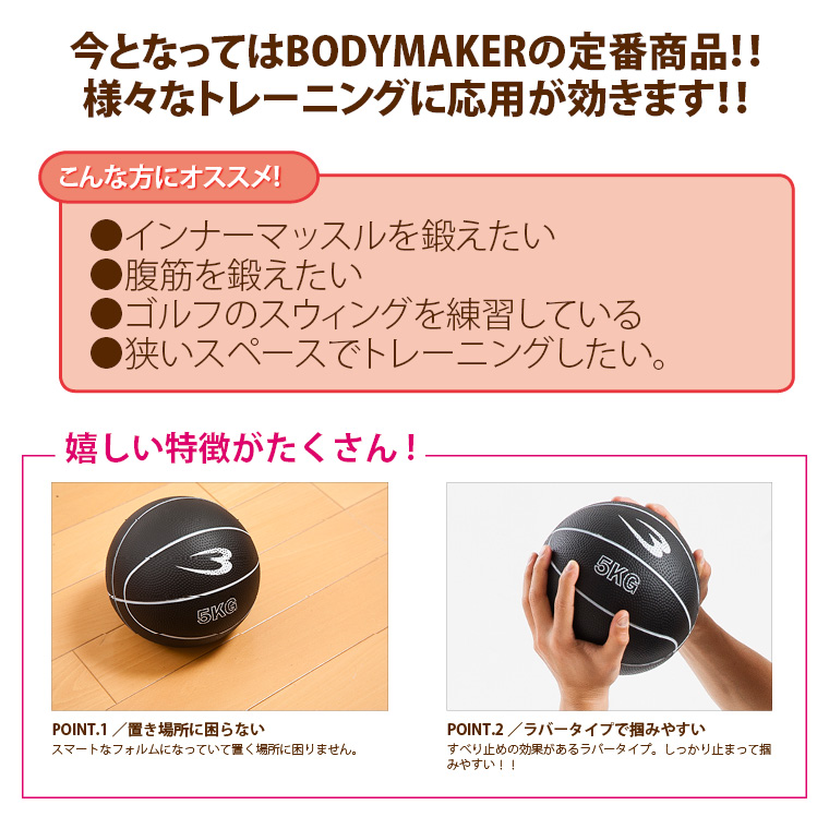 Bodymakerメディシンボール 格闘技用品店ファイターズスピリッツ Bodymakerメディシンボール 格闘技用品店ファイターズスピリッツ